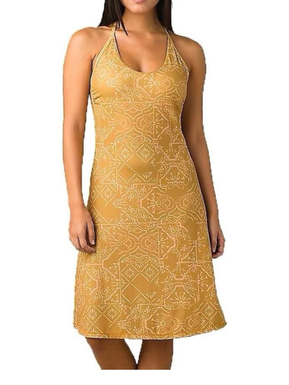 Prana Dress mustard yellow size Medium